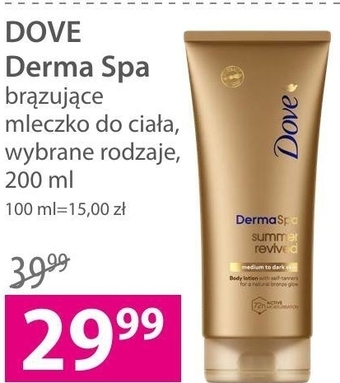 Hebe Dove derma spa summer revived samoopalanie balsam do ciała 200 ml oferta