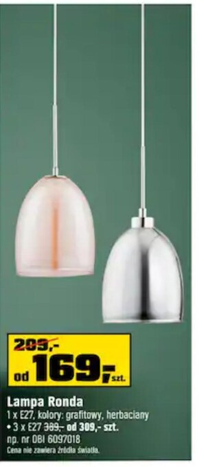 OBI Lampa oferta