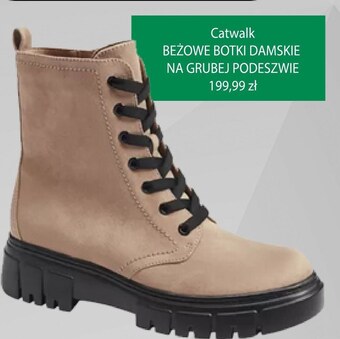 Deichmann Botki damskie catwalk oferta