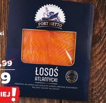 Netto Łosoś wędzony port netto oferta