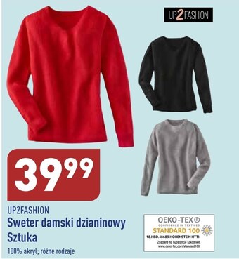 ALDI Sweter damski up2fashion oferta