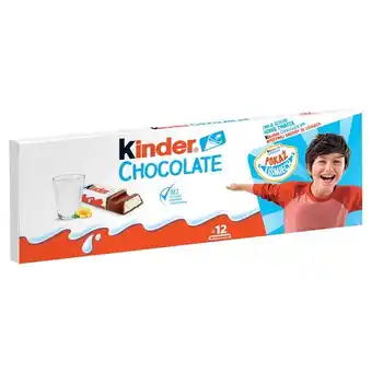 Kaufland Kinder chocolate batonik z mlecznej czekolady z nadzieniem mlecznym 150 g oferta