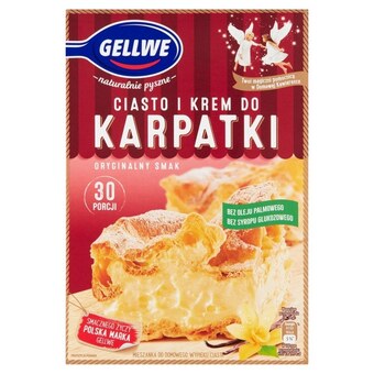 Dino Gellwe ciasto i krem do karpatki mieszanka do wypieku 340 g oferta