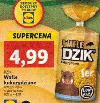dzik wafle kukurydziane 120g