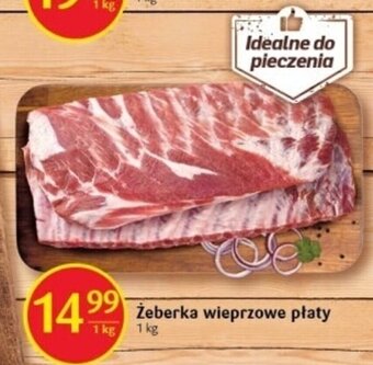 Delikatesy Centrum Żeberka wieprzowe płaty 1 kg oferta