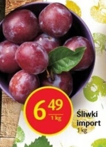 Delikatesy Centrum Śliwki import 1 kg oferta