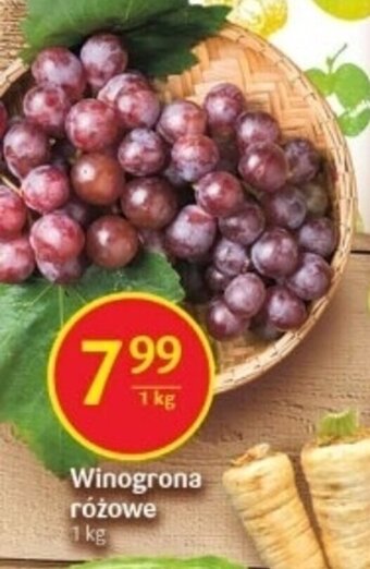 Delikatesy Centrum Winogrona różowe 1 kg oferta