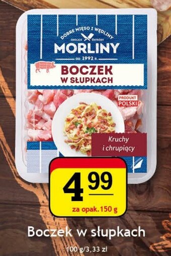 Gram Market Morliny Boczek w słupkach 150g oferta