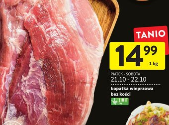 Intermarche Łopatka wieprzowa bez kości 1 kg oferta