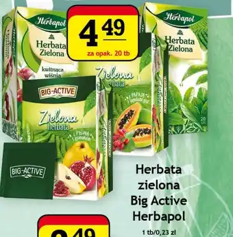 Gram Market Herbapol herbata zielona big active oferta