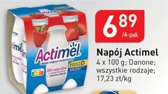 Stokrotka Danone napój actimel oferta