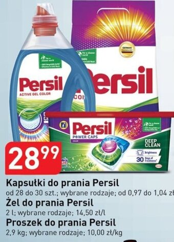 Stokrotka Persil kapsułki do prania, żel do prania, proszek do prania oferta