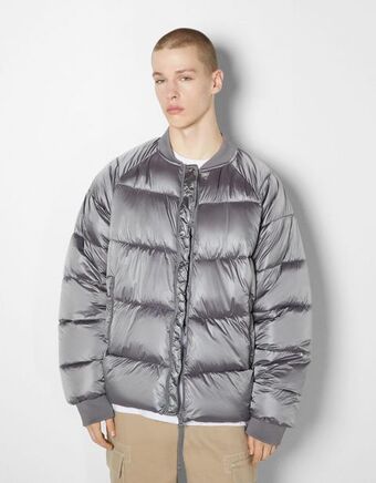 Bershka Kurtka pikowana z cyrkoniami oferta
