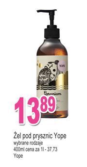 E.Leclerc Żel pod prysznic naturalny geranium yope oferta