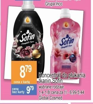 E.Leclerc Płyn do płukania luxury pearl sofin complete care oferta