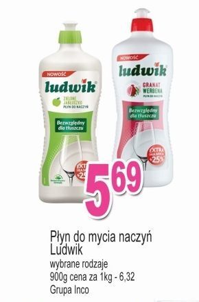 E.Leclerc Płyn do mycia naczyń premium granat werbena ludwik oferta