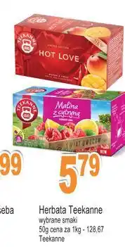 E.Leclerc Herbata malina z cytryną teekanne world of fruits oferta