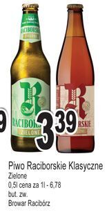 E.Leclerc Piwo raciborskie klasyczne oferta