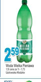 E.Leclerc Woda lecznicza wielka pieniawa oferta