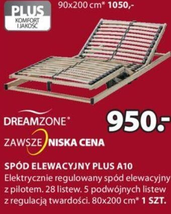 JYSK dreamzone spód elewacyjny plus a10 oferta