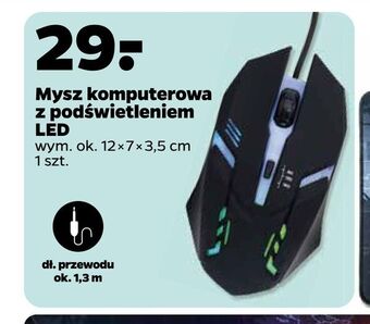 Netto Mysz komputerowa z podświetleniem led oferta