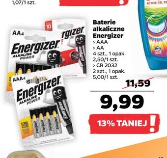 Netto Baterie alkaliczne energizer oferta