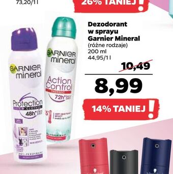 Netto Dezodorant w sprayu garnier mineral oferta
