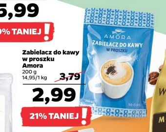 Netto Zabielacz do kawy w proszku amora oferta