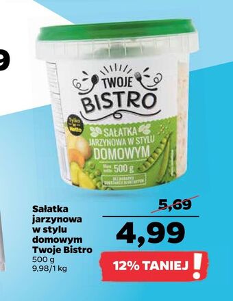 Netto Sałatka jarzynowa w stylu domowym twoje bistro oferta