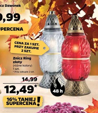 Netto Znicz ring złoty oferta