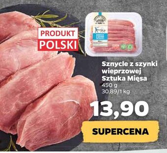 Netto Sznycle z szynki wieprzowej sztuka mięsa oferta