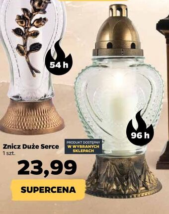 Netto Znicz duże serce oferta