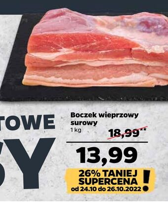 Netto Boczek wieprzowy surowy oferta