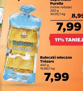 Netto Bułeczki mleczne trésors oferta