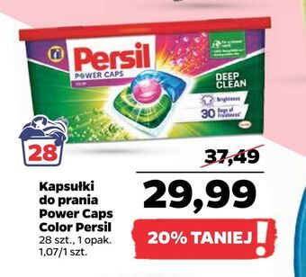 Netto Kapsułki do prania power caps color persil oferta