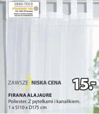 JYSK firana alajaure oferta