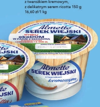 Lewiatan Almette serek wiejski z twarożkiem kremowym 150 g oferta