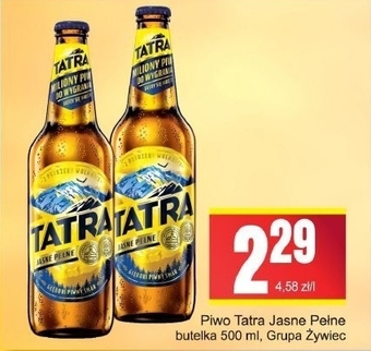 Słoneczko Tatra piwo jasne pełne 500 ml oferta