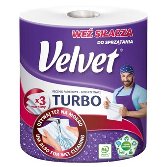 Carrefour Market Velvet turbo ręcznik papierowy oferta