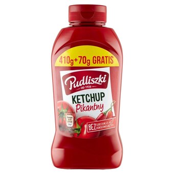 Lewiatan Pudliszki ketchup pikantny 480 g oferta