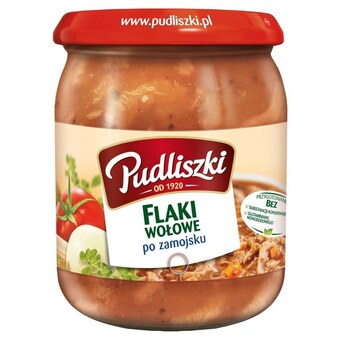 Odido Pudliszki flaki wołowe po zamojsku 500 g oferta