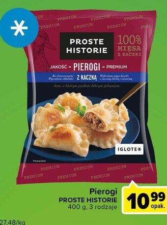 Carrefour Express Pierogi proste historie oferta