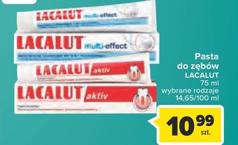 Carrefour Market Pasta do zębów lacalut oferta