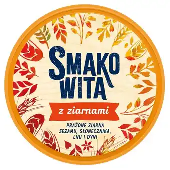 Słoneczko Smakowita tłuszcz roślinny do smarowania z ziarnami 180 g oferta