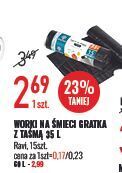 E.Leclerc Worki na śmieci z taśmą 60 l ravi oferta