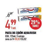 E.Leclerc Pasta do zębów fresh & minty aquafresh triple protection oferta