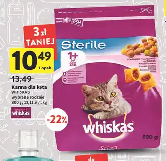 Intermarche Whiskas karma dla kota oferta