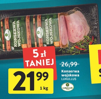 Intermarche Lukullus konserwa wojskowa 1kg oferta