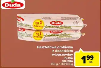 Carrefour duda pasztetowa drobiowa z dodatkiem wieprzowiny 150g oferta