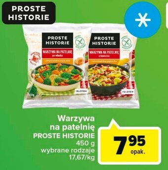 Carrefour proste historie warzywa na patelnię 450g oferta